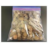 1910-1958 Mixed Lincoln Wheat Cents (5 lbs)