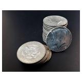 1969 Kennedy Half Dollars 40% Silver (20)