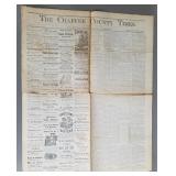 1882, The Chaffee County Times Newspaper