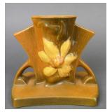 Vintage Roseville Clematis Bud Vase