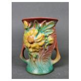 Vintage Roseville Peony Vase