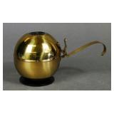 Mid-Century Modern Brass Silent Butler