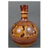 Vintage Mexican Art Pottery Water Jug