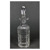 Vtg Crystal Decanter/Perfume Bottle with Stopper