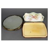Vintage/Antique Dresser Trays (3)