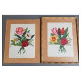 Vintage Signed G. Lake Lithographs (2)