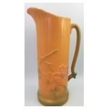 Vintage Weller Pottery Wild Rose Pitcher