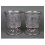 Antique Egyptian Parthenon Sugar Bowls