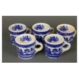 Japan Blue Willow Coffee Mugs