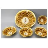 Vintage Planters Mr. Peanut Metal Bowls (5)