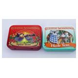 Vintage Celestial Seasonings Tea Tins (2)