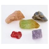 Raw Gemmy Rock Collection (5)