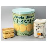 Vintage Kitchen Tins (3)