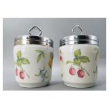 "Festival" Fruit Decor Egg Coddlers