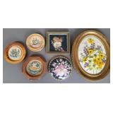 Vintage Floral Wall Hangings (6)