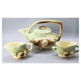 Vintage McCoy Art Pottery Pine Cone Tea Set