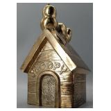 Vintage Snoopy Bank, Leonard Silverplate Coin