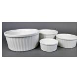 Large Fluted Ramekins (4)