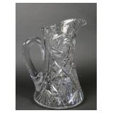 Brilliant Cut Glass Pitcher