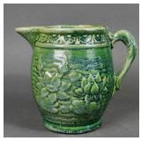Large Unmarked McCoy Lotus Flower Pitcher