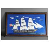 Vintage Framed Sailor