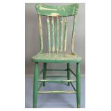 Vintage Oak Side Chair