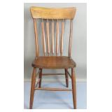Antique Oak Side Chair
