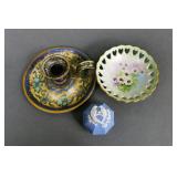 Chamberstick, Trinket Dish, Jewelry Box