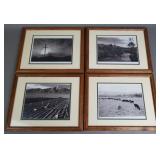 Vintage Framed Colorado B&W Photographs (4)