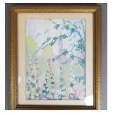 Vintage Signed Original Watercolor Painting