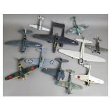 Diecast Model War Airplanes - Pieces & Parts