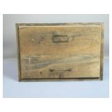 Antique Wooden File/ Storage Drawer