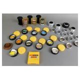 Vtg Tiffen, Walz, Kodak,Ednalite Opt. Filters More