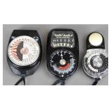 Vintage DeJur, Norwood & Weston Light Meters (3 )