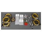 Assortment of Pins, Jewelry, and Jewelry Findings