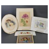 Antique Signed Paintings + (5)