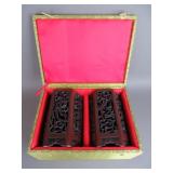 Asian Style Lanterns & Case (3)