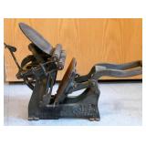 Kelsey Excelsior Model O Printing Press
