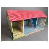 Tin Litho Dollhouse