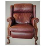 Mortioncraft by Sherrill 3-Way Leather Recliner