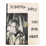 Patrocinio Barela (1900-1964) Wood Sculpture Book
