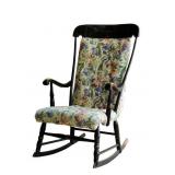 Antique Tole Painted Rocking Chair