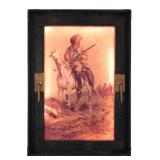 Scout Buffalo Bill Cody Lighted Stretched Canvas
