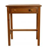 Vintage Tall Pine Night Stand