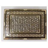 Vintage Marquetry Jewelry Box