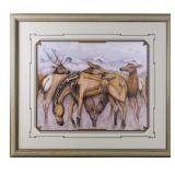 Jim Connally (1945-2021), "Stalkers Of Wapiti"