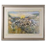 Jim Connally (1945-2021), "Abduction Of Black Buf