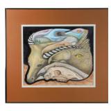 Jim Connally (1945-2021), "Antelope And Birds"