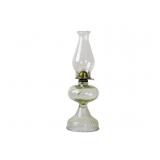 Vintage P&A Risdon Glass Oil Lamp