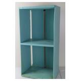 Vintage Wooden Crate Bookshelf